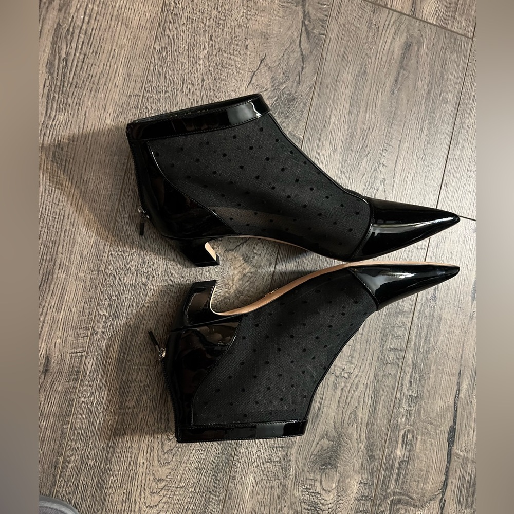 🖤🖤Dior Polka dot Mesh Booties 🖤🖤 - Picture 3 of 12